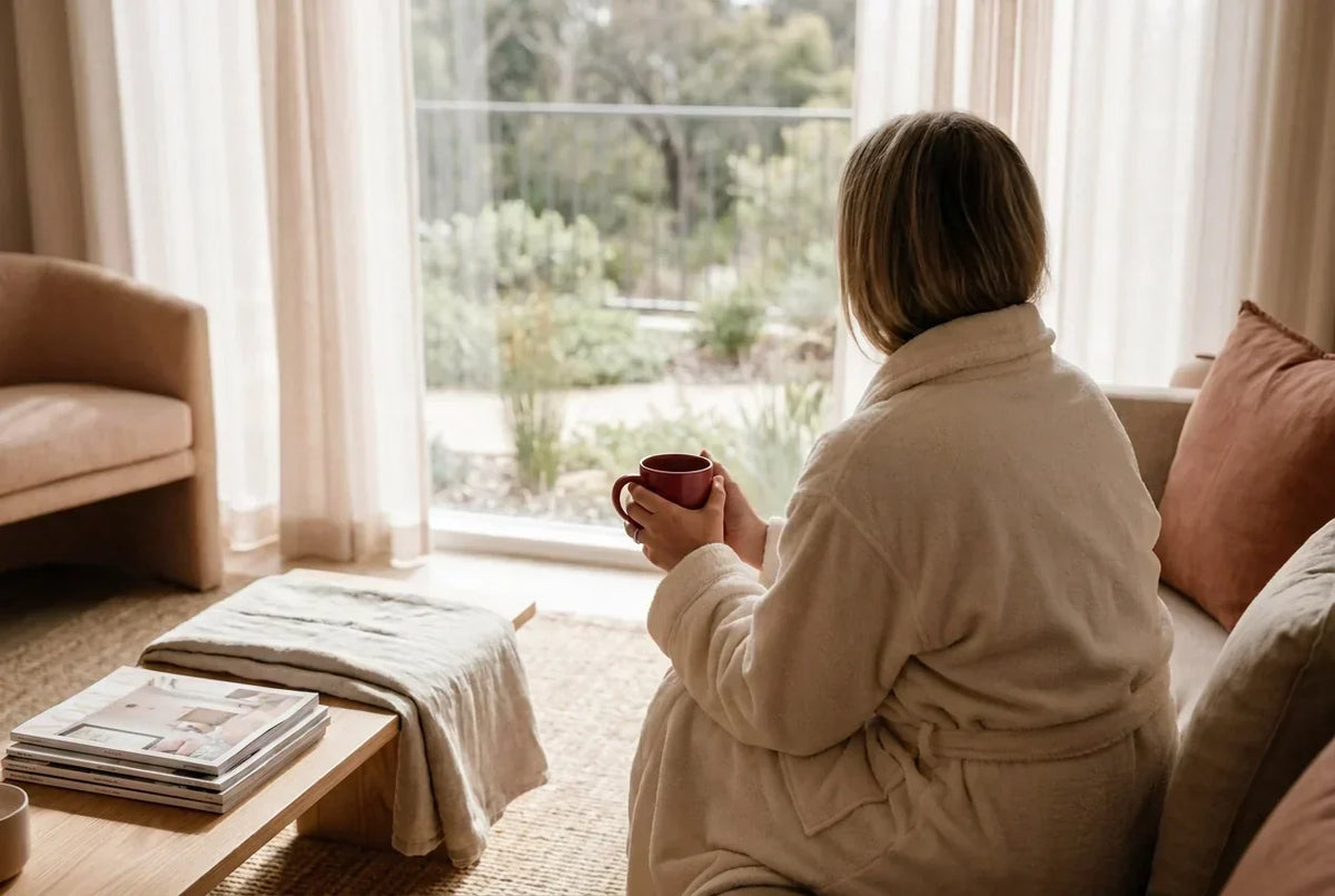 Professional header image for list-based article: Signs You're Burnt Out (Not Just Tired) and the Perth Wel...
