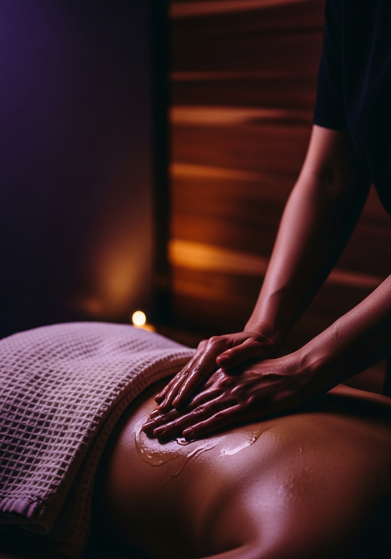 Massage treatment at Clear Mind Studio